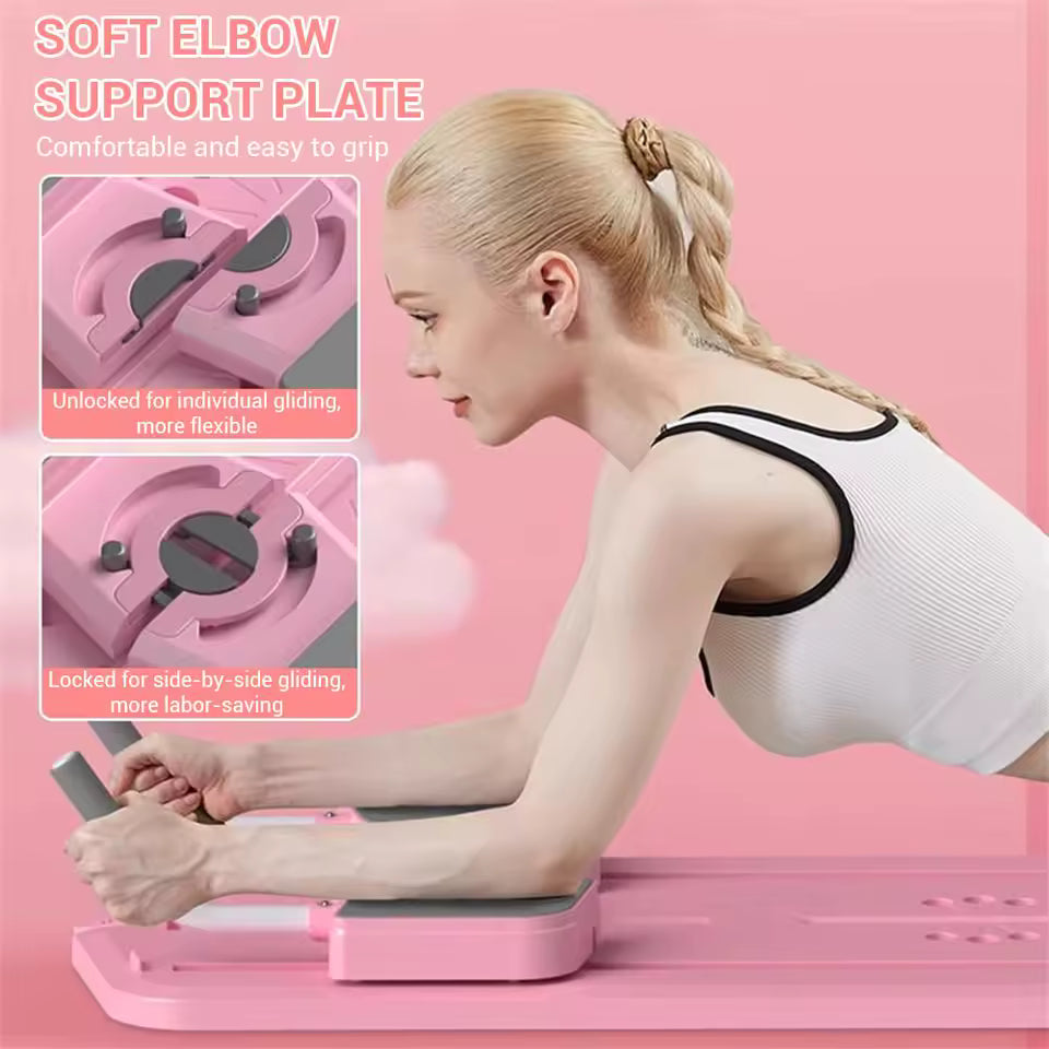 Kalmvia Foldable Ab & Core Workout Board with Adjustable Resistance