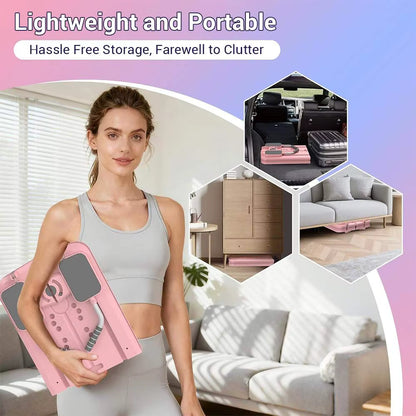 Kalmvia Foldable Ab & Core Workout Board with Adjustable Resistance