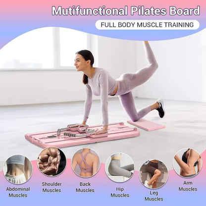 Kalmvia Foldable Ab & Core Workout Board with Adjustable Resistance
