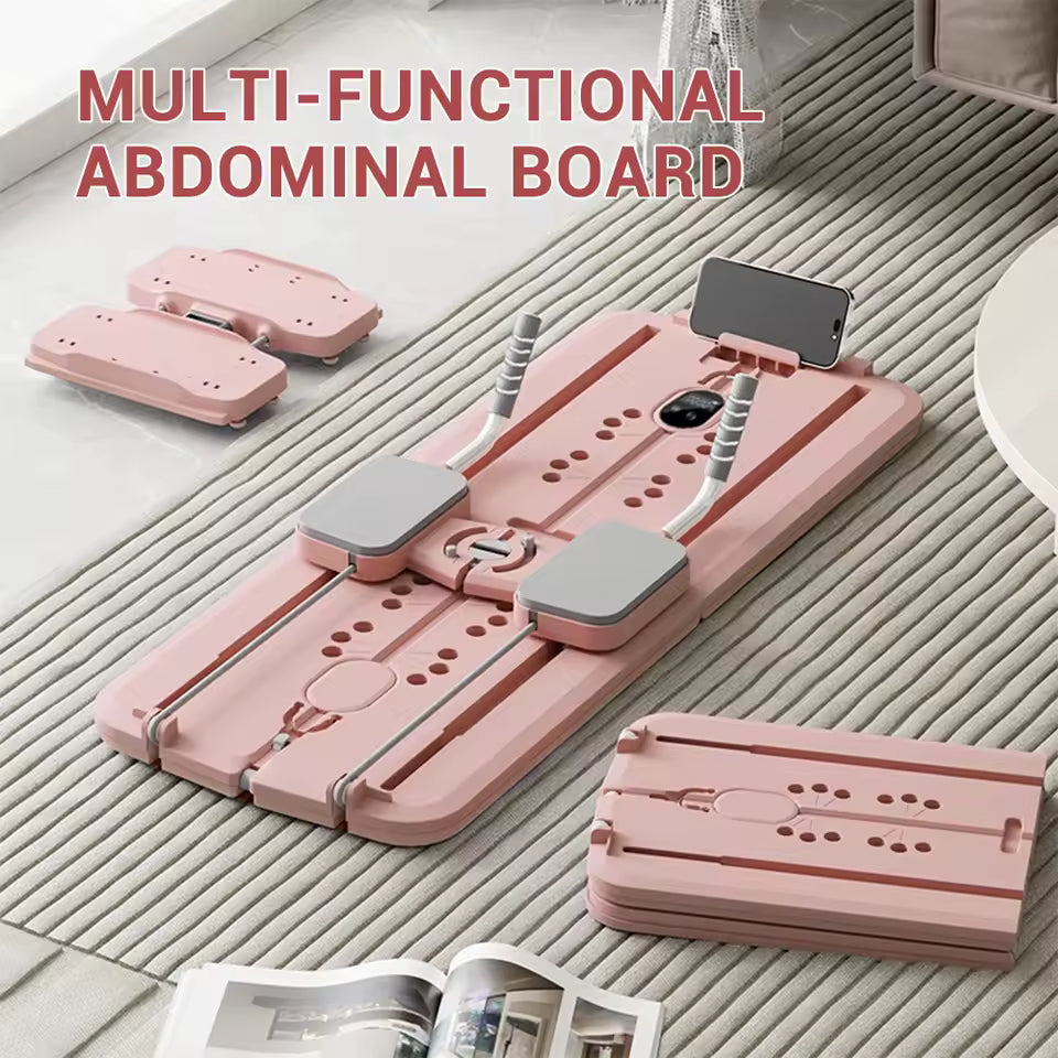 Kalmvia Foldable Ab & Core Workout Board with Adjustable Resistance